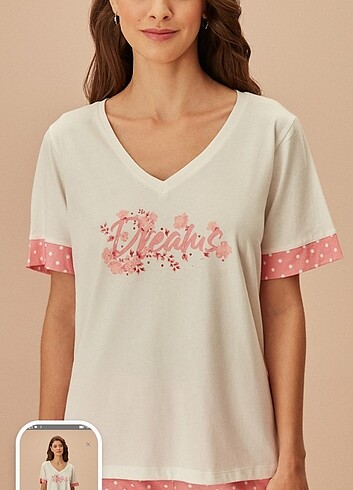 Suwen pijama takımı  - Görsel 2