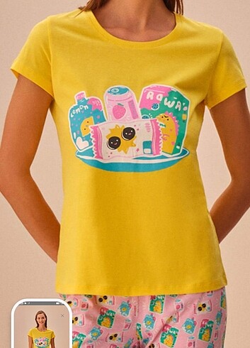 Suwen pijama takımı - Görsel 2