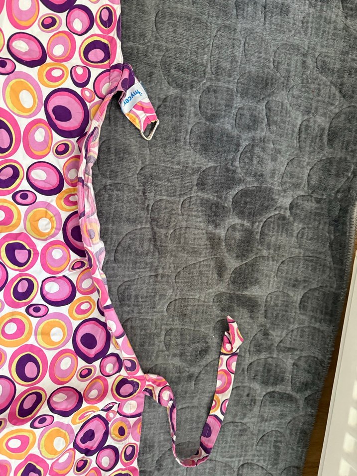 Renkli Batik Desenli  Emzirme  Önlüğü - Görsel 2