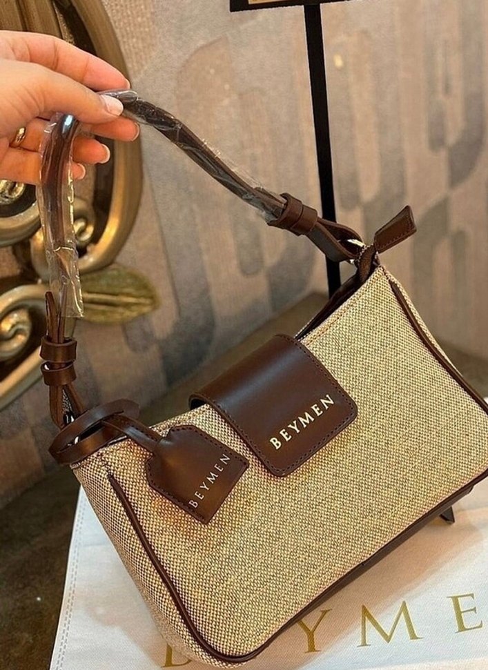 BEYMEN Kahverengi Kemer Detaylı Kadın Çanta - Görsel 2