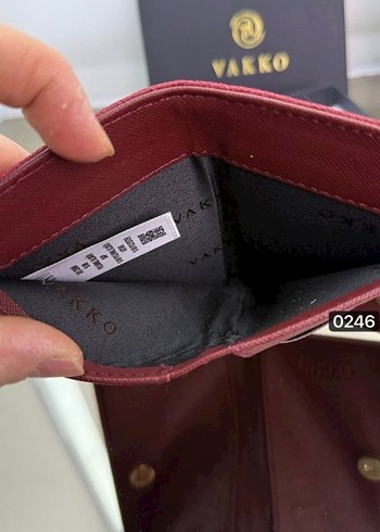 Vakko Kadın Siyah Deri Fermuarlı Cüzdan - Görsel 9