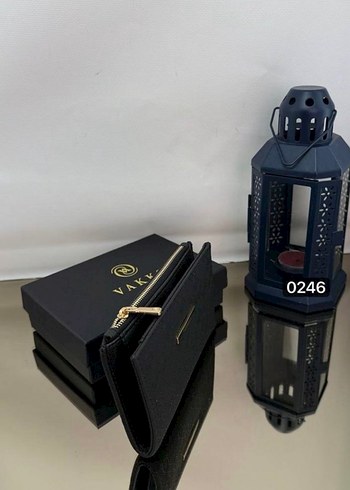 Vakko Kadın Siyah Deri Fermuarlı Cüzdan - Görsel 2