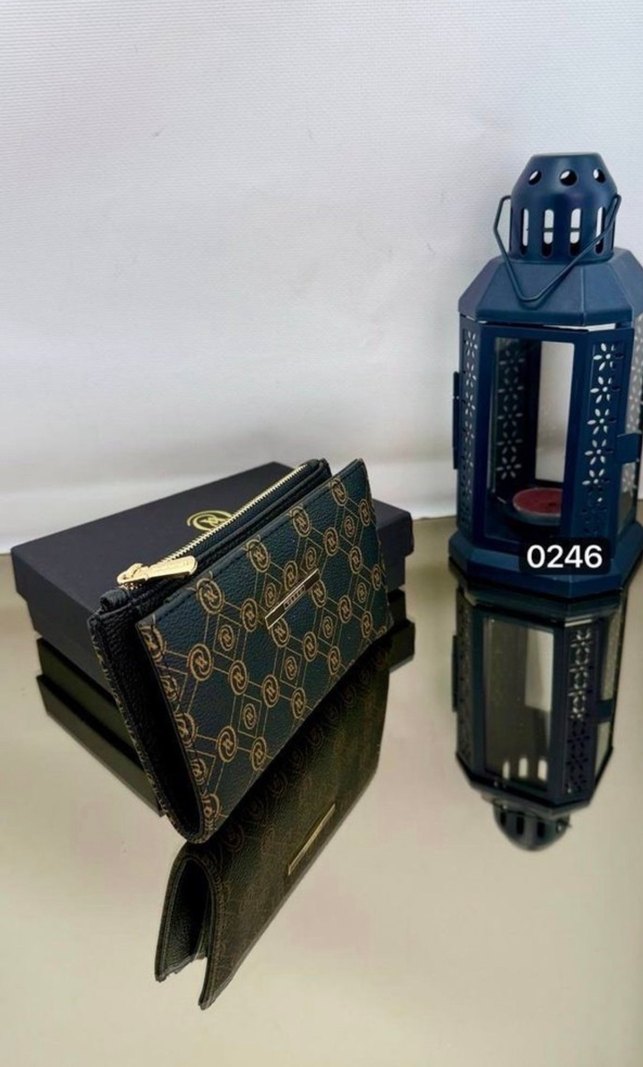 Vakko Kadın Siyah Deri Fermuarlı Cüzdan - Görsel 4