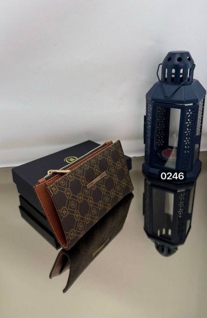 Vakko Kadın Siyah Deri Fermuarlı Cüzdan - Görsel 5