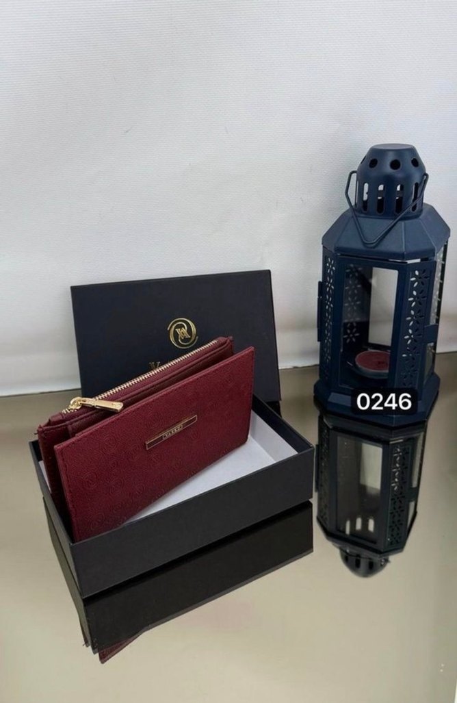 Vakko Kadın Siyah Deri Fermuarlı Cüzdan - Görsel 3