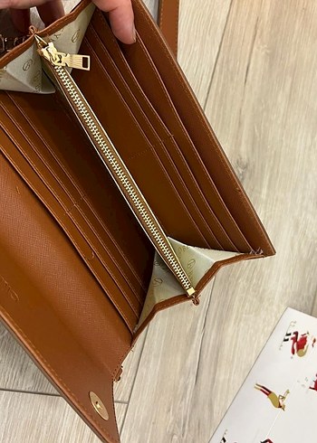 BEYMEN Zincir Detaylı Kahverengi Deri Kadın Çanta - Görsel 5