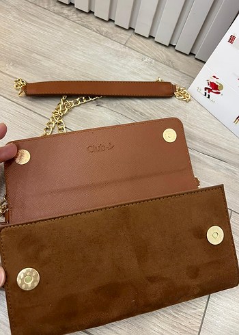 BEYMEN Zincir Detaylı Kahverengi Deri Kadın Çanta - Görsel 7