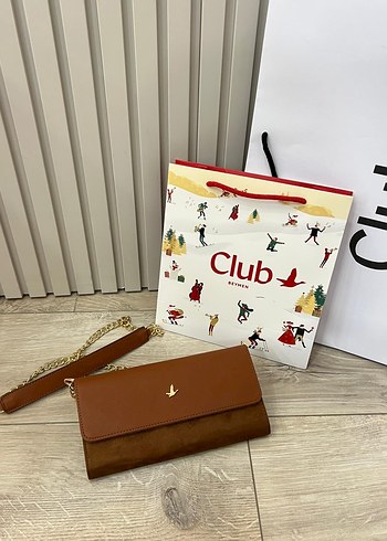 BEYMEN Zincir Detaylı Kahverengi Deri Kadın Çanta - Görsel 2