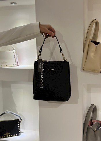 Vakko CHARMLİ Zincir Detaylı Kahverengi Deri Çanta - Görsel 18