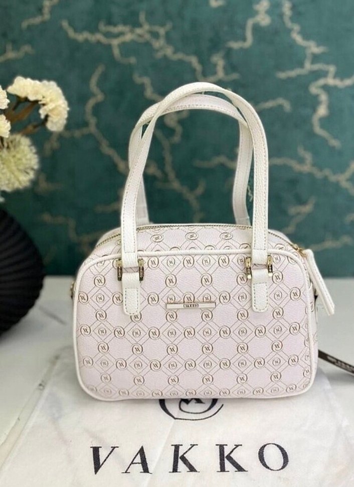 Vakko Kahverengi Deri Kadın Çanta - Görsel 3