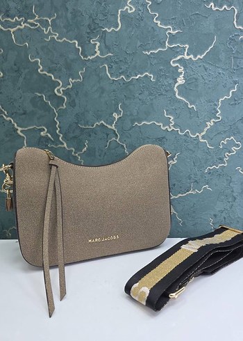 Marc JACOBS Siyah Süet Kadın Çapraz Çanta - Görsel 5