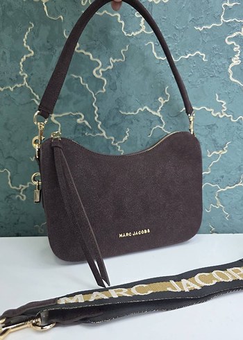 Marc JACOBS Siyah Süet Kadın Çapraz Çanta - Görsel 7