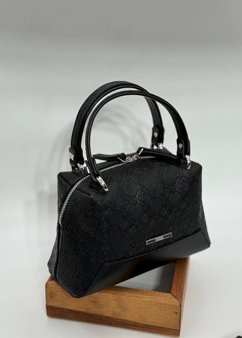 Vakko Kahverengi Deri Kadın Çanta - Görsel 9