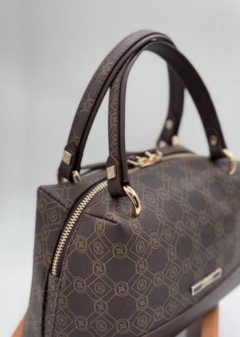 Vakko Kahverengi Deri Kadın Çanta - Görsel 10