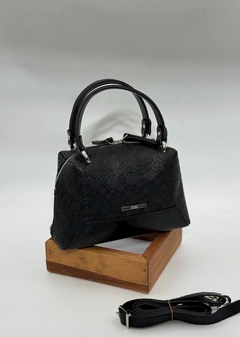 Vakko Kahverengi Deri Kadın Çanta - Görsel 2