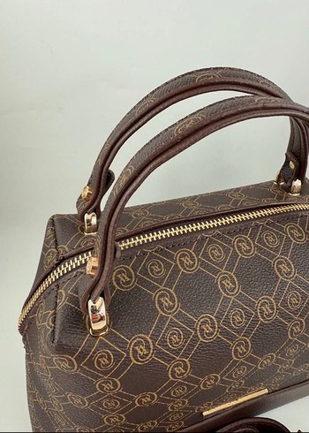 Vakko Kahverengi Deri Kadın Çanta - Görsel 13