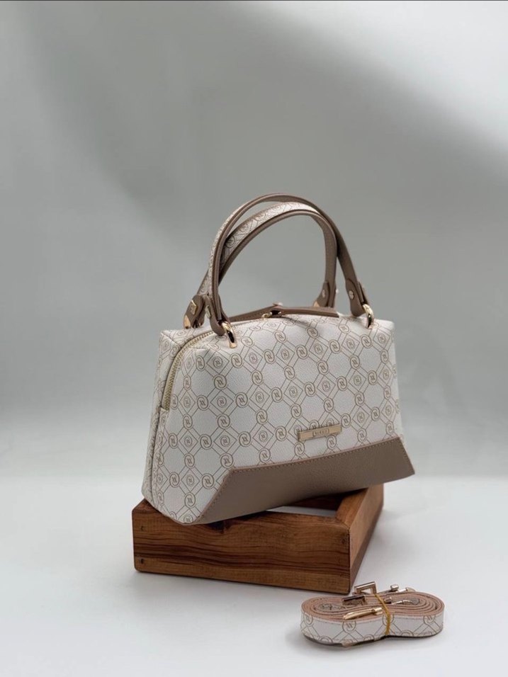 Vakko Kahverengi Deri Kadın Çanta - Görsel 4