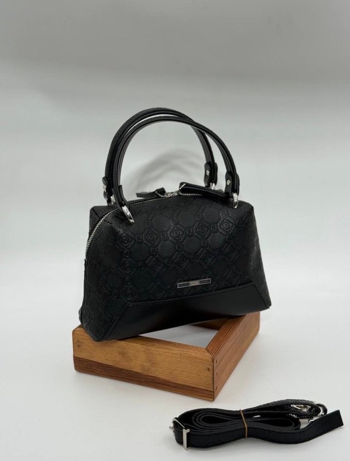 Vakko Kahverengi Deri Kadın Çanta - Görsel 2