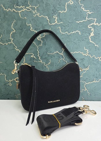 Marc Jacobs Kahverengi Süet Kadın Omuz Çantası - Görsel 3