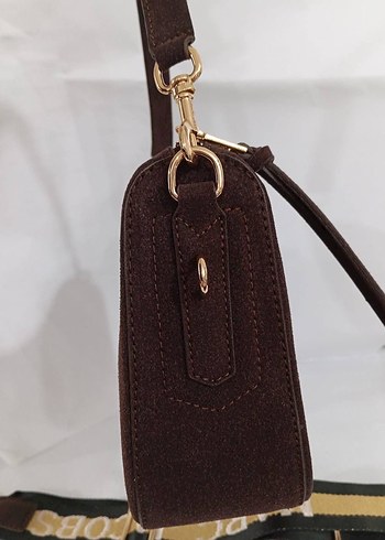 Marc Jacobs Kahverengi Süet Kadın Omuz Çantası - Görsel 11