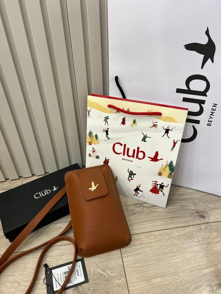 BEYMEN CLUB Kahverengi Deri Vintage Kadın Çanta - Görsel 5