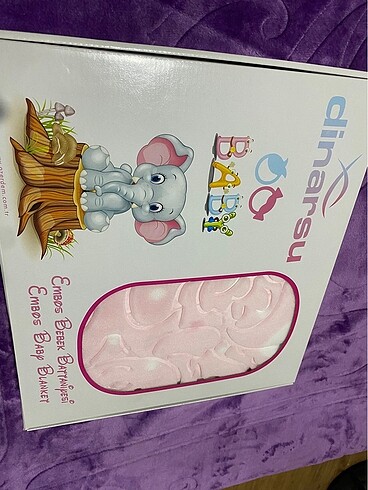 Dinarsu Kız Bebek Battaniyesi