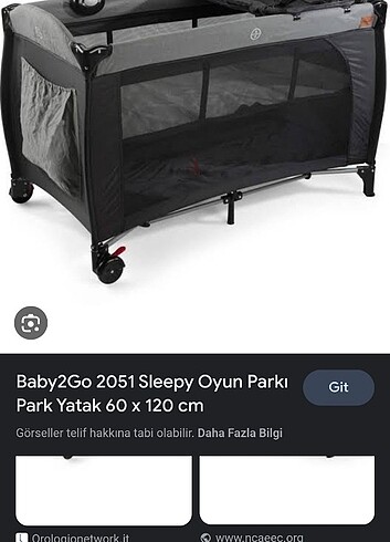 Beden Baby2go Park Yatak