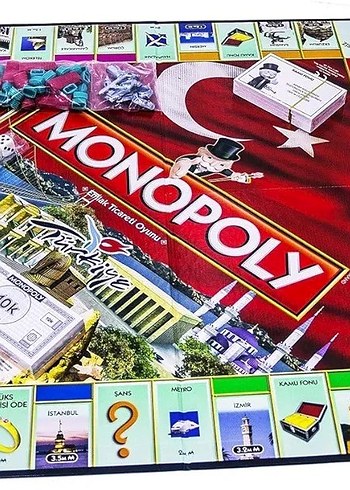 Monopoly Türkiye kutu oyunu - Görsel 2