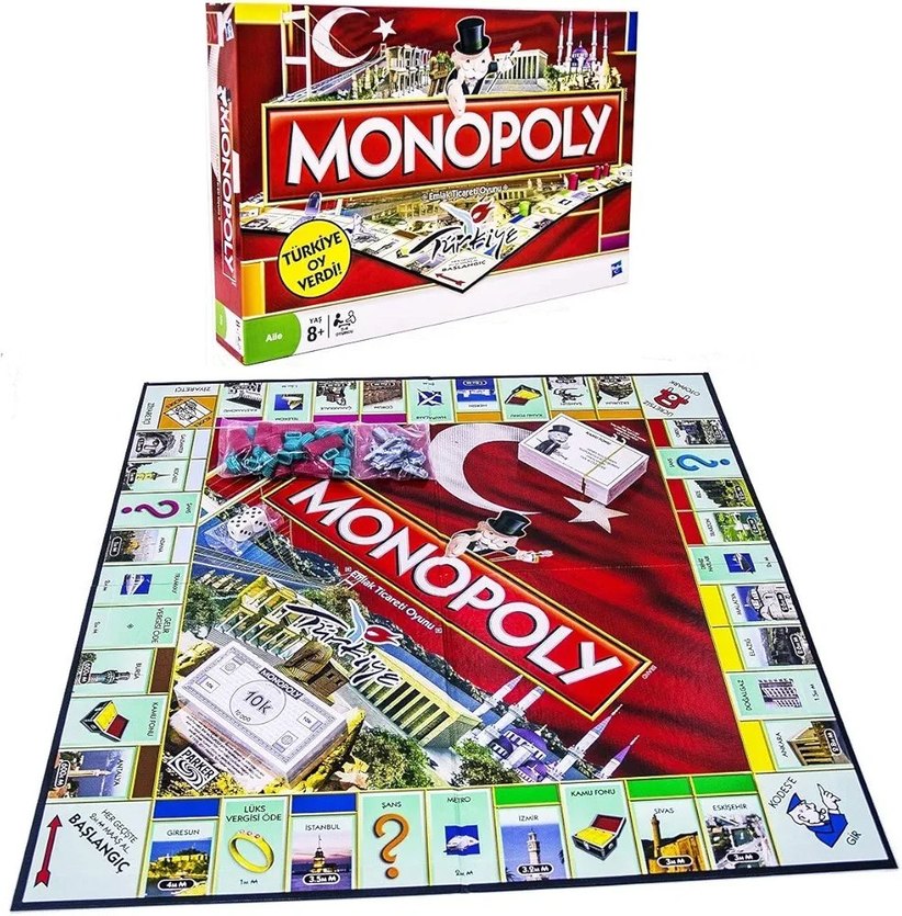 Monopoly Türkiye kutu oyunu - Görsel 3