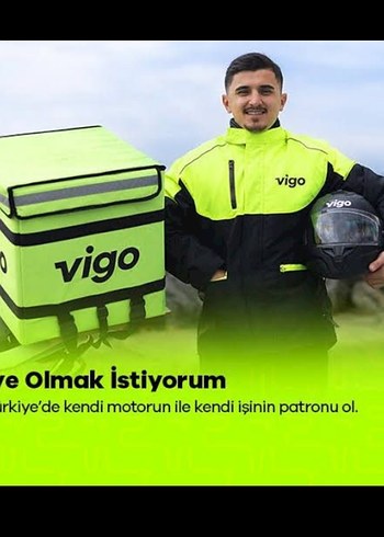 kurye çantası sipariş taşıma çantası vigo 2 parça siyah&neon - Görsel 3