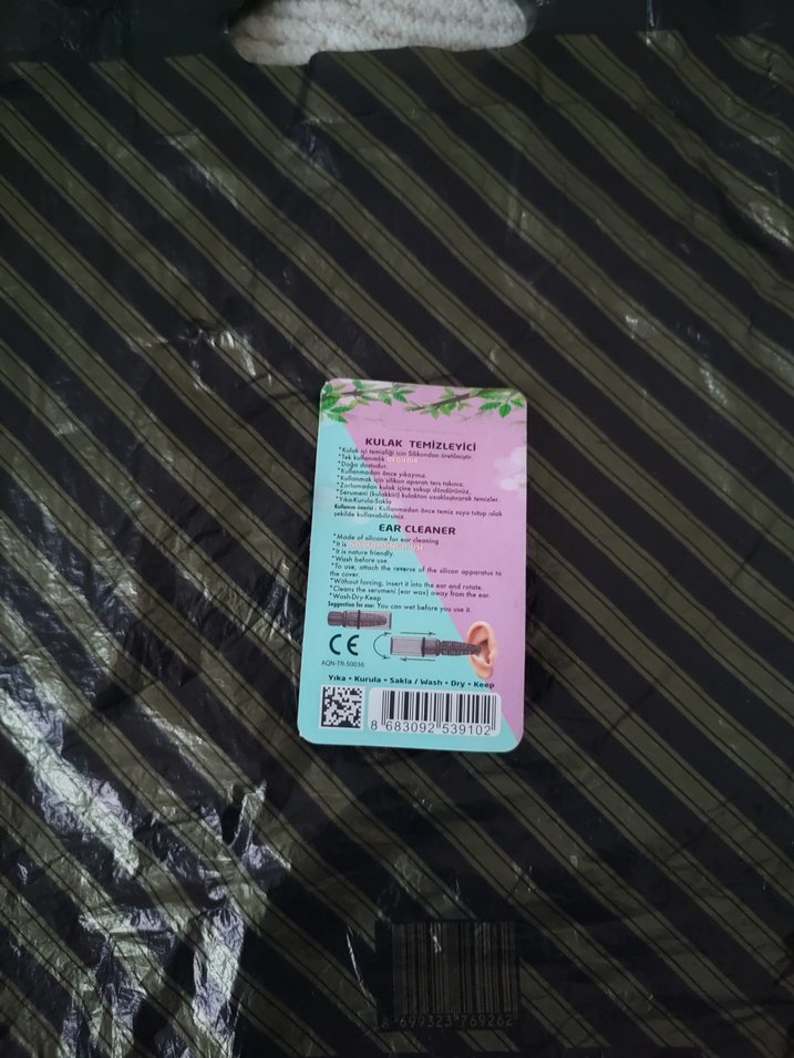 Turkuaz Silikon Kulak Çubuğu ERA® - Görsel 4