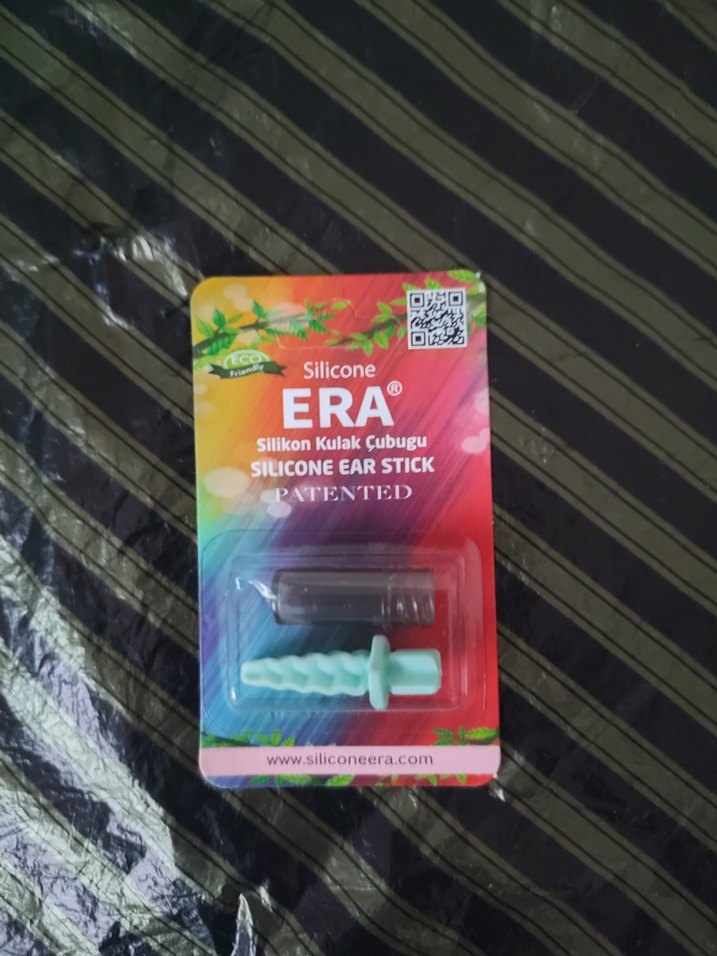 Turkuaz Silikon Kulak Çubuğu ERA® - Görsel 3
