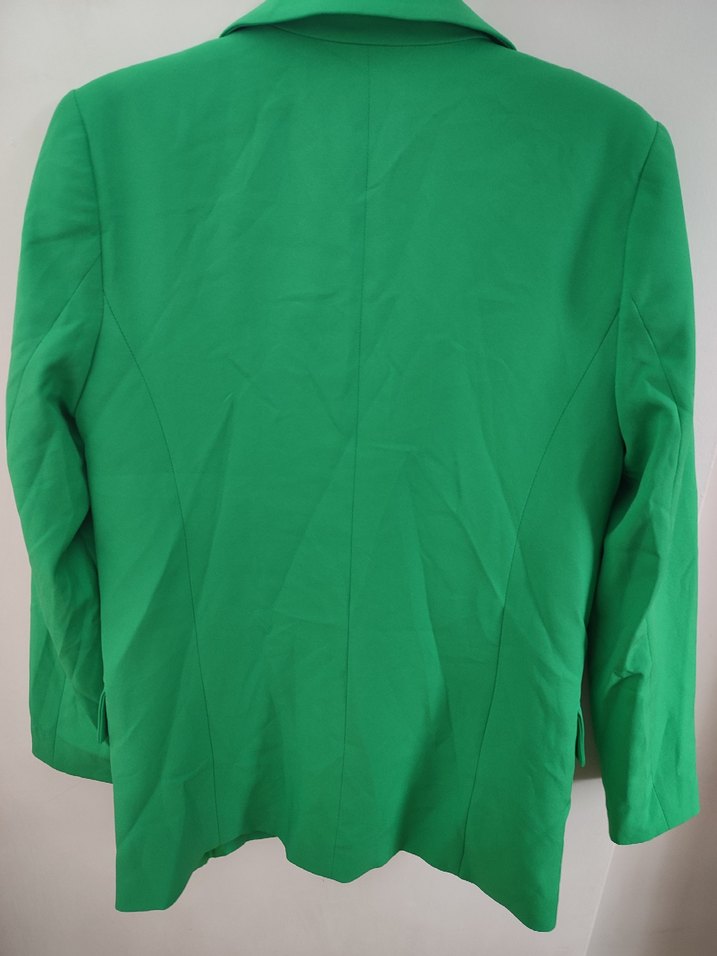 yeşil blazer ceket - Görsel 5