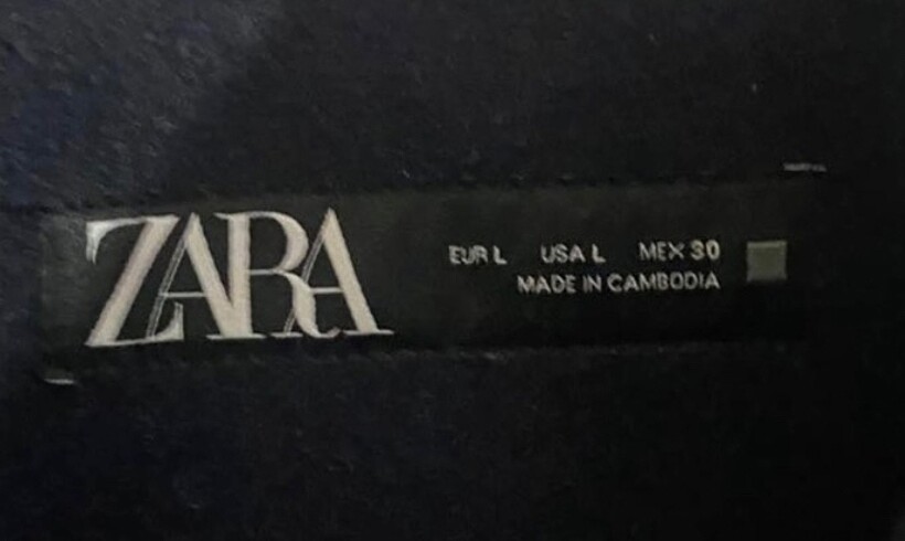 l Beden Zara ceket