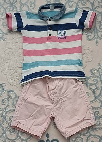 LCW erkek bebek takım 