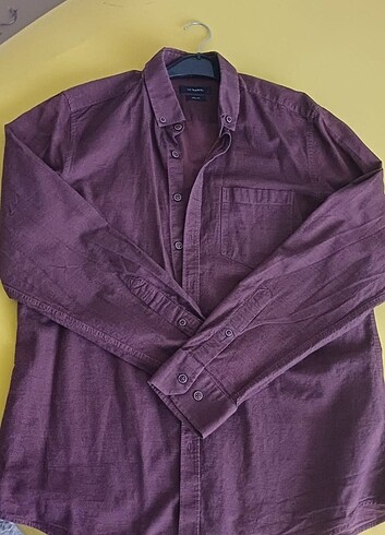 LCW marka kışlık gömlek L beden slim fit 