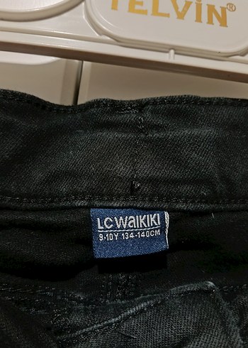 Siyah Regular Fit Kadın Midi Boy Kot Pantolon - Görsel 3