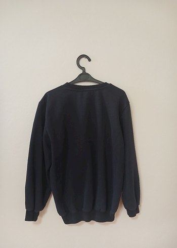 Çocuk Erkek Siyah Turuncu Baskılı Sweatshirt - Görsel 2