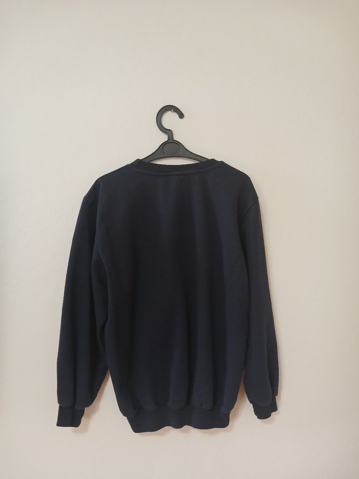 Çocuk Erkek Siyah Turuncu Baskılı Sweatshirt - Görsel 2