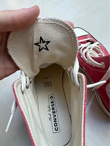 38 Beden converse chuck 70 nar çiçeği