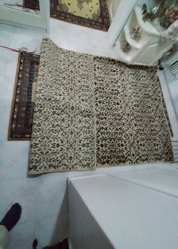 el dokuması yün Halı - Görsel 3