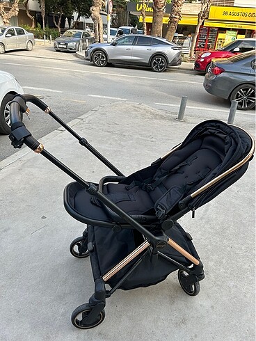 0 - 13 kg Beden siyah Renk Bebek arabası