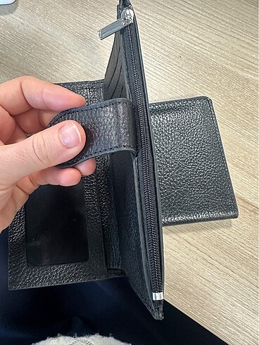 Deri kadın/erkek takım cüzdan - Görsel 4