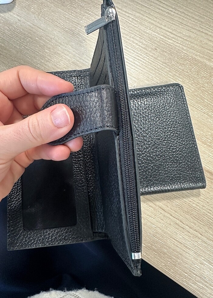 Deri kadın/erkek takım cüzdan - Görsel 4