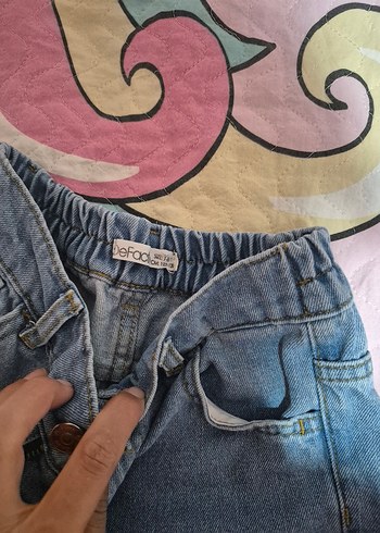 7 Yaş Beden mavi Renk pantolon