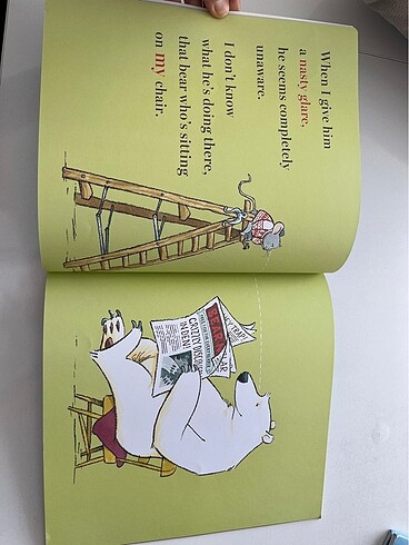  There is bear on my chair, ingilizce kitap