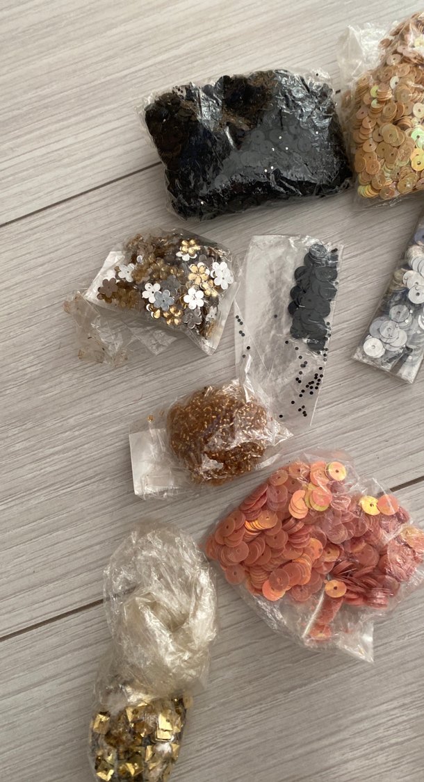 Bohem Tarzı Boncuk ve Payet Seti - Görsel 3