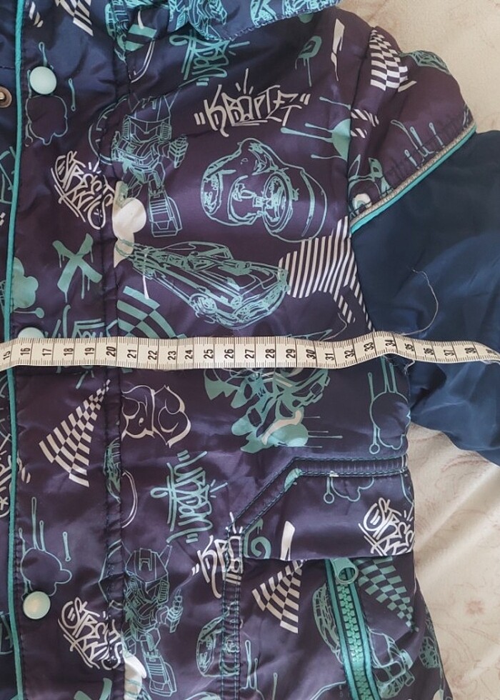 Kış için  erkek  çocuk mont  - Görsel 4