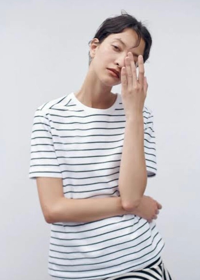 Zara Kadın Kalın Pamuklu Bluz - Görsel 2