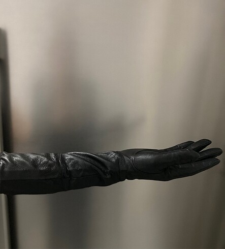 Kadın Orijinal Kuzu Deri Eldiven - Görsel 5